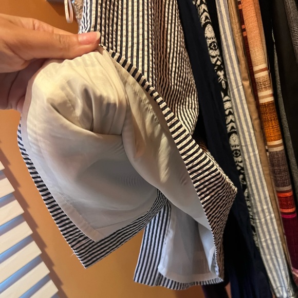 Seer Sucker Pencil Skirt - Picture 12 of 12